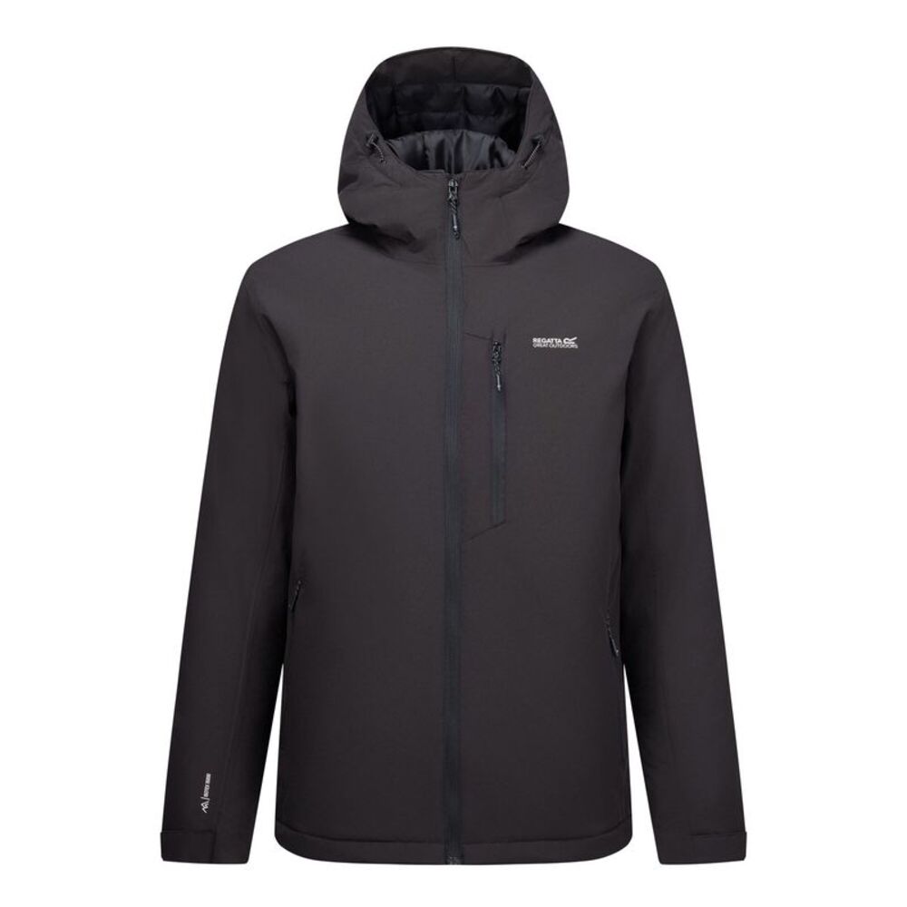 Regatta Mens Allston Waterproof Jacket / Black